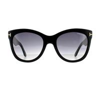 Tom Ford Wallace FT0870 Womens Shiny Black Sunglasses