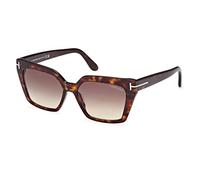 Tom Ford WINONA FT 1030 DARK HAVANA/LIGHT BROWN SHADED 53/15/140 women Sunglasses
