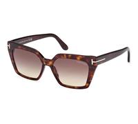 TOM FORD Woman FT1030 WINONA 52F Sunglasses Acetate Cat Eye Normal Shaded