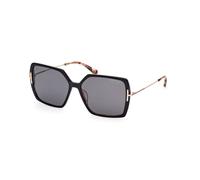 TOM FORD Woman FT1039 JOANNA 05D Sunglasses Acetate Black Smoke Butterfly Polarized