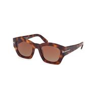 TOM FORD Woman FT1083 GUILLIANA 53F Sunglasses Acetate Havana Brown Geometric Normal