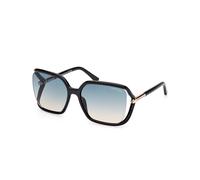 TOM FORD Woman FT1089 SOLANGE-02 01P Sunglasses Injected Black Green Butterfly Normal Shaded