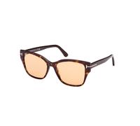 TOM FORD Woman FT1108 ELSA 52E Sunglasses Acetate Havana Brown Butterfly Photochromatic