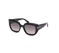 Tom Ford FT1192 Saltzman 01B Women's Sunglasses Colour Black Smoked Lens Size 53 mm