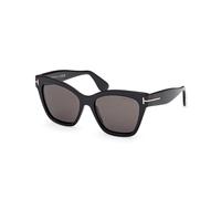 TOM FORD Woman FT1217 ELVIRA 01A Sunglasses Acetate Black Smoke Butterfly Normal