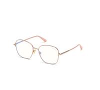 TOM FORD Woman FT5685-B 072 Optical frames Metal Pink Geometric Normal
