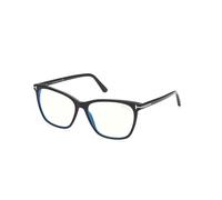 TOM FORD Woman FT5762-B 001 Optical frames Acetate Black Squared Normal