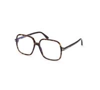 TOM FORD Woman FT5764-B 52 Optical frames Acetate Havana Round Normal