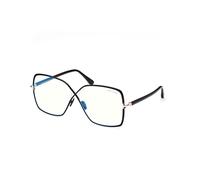 TOM FORD Woman FT5841-B 1 Optical frames Metal Black Butterfly Normal