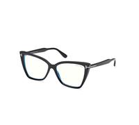 TOM FORD Woman FT5844-B 1 Optical frames Injected Black Cat Eye Normal