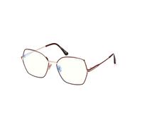 TOM FORD Woman FT5876-B 028 Optical frames Metal Gold Butterfly Normal