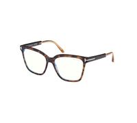 TOM FORD Woman FT5892-B 052 Optical frames Acetate Havana Squared Normal