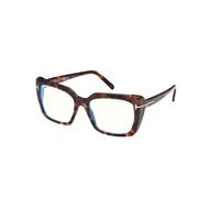 TOM FORD Woman FT5992-B 52 Optical frames Acetate Havana Squared Normal