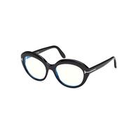 TOM FORD Woman FT6095-B 001 Optical frames Acetate Black Round Normal