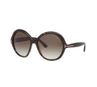Tom Ford Woman Sunglass Annabelle-02 - Frame color: Tortoise Black, Lens color: Grey Gradient