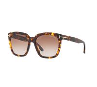 Tom Ford Woman Sunglass FT0502 - Frame color: Brown, Lens color: Brown Gradient