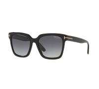Tom Ford Woman Sunglass FT0952 - Frame color: Black Shiny, Lens color: Grey Polarized
