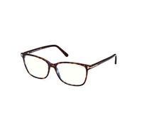 TOM FORD FT5842-B 052 Woman Optical frames Acetate Havana Squared Normal
