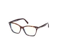 TOM FORD Woman TOM FORD FT5949-B 052 Optical frames Acetate Havana Cat Eye Normal