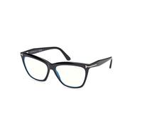 TOM FORD Woman TOM FORD FT6064-B 001 Optical frames Acetate Black Cat Eye Normal