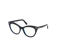 TOM FORD Woman TOM FORD FT6091-B 001 Optical frames Acetate Black Cat Eye Normal