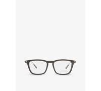 Tom Ford Womens Black Ft5851 Rectangular-frame Acetate Optical Glasses 51mm