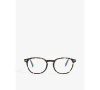 Tom Ford Womens Brown Ft5583-b Acetate Square-frame Optical Glasses 4.8cm