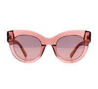 Tom Ford Women's Cat Eye Shiny Pink Pink Mirror Violet Gradient Lucilla FT1063 Tom Ford Pink One Size