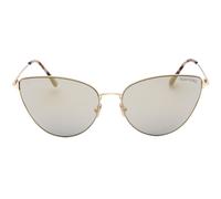 Tom Ford Womens FT1005 28B Anais-02 Shiny Rose Gold Sunglasses Metal - One Size
