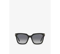 TOM FORD FT0952 SELBY 01D Woman Sunglasses Acetate Black Grey Squared Polarized Shaded