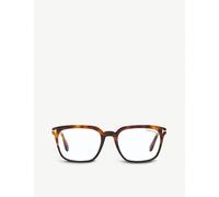 Tom Ford Womens Tom Ford Ft5626-B Acetate Rectangle-Frame Eyeglasses Brown