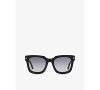 Tom Ford Womens Tom Ford Tr001843 Leigh Square-Frame Acetate Sunglasses Black