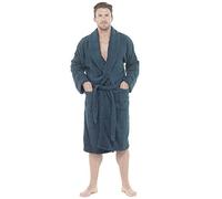 Tom Franks 100% Cotton Luxury Dressing Gown TEAL M/L