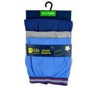 Tom Franks Boy's T- Boxer Shorts (Pack Of 3) in Mid Navy | Size: 9-10 Years Tom Franks Mid Navy 9-10 Years