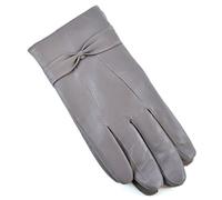 Tom Franks Ladies Thermal Lined Soft Leather Warm Winter Gloves M/L Grey