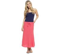 Tom Franks Linen Blend Bias Cut Skirt Pink 18