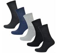 Tom Franks Pack of Five TF Sport Big Foot Cotton Rich Socks in Mixed, size: One Size