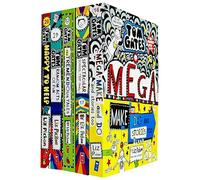 Tom Gates Series 16-20 Collection 5 Books Set By Liz Pichon (Mega Make and Do and Stories Too, Spectacular School Trip (Really.), Ten Tremendous Tales, Random Acts of Fun & Happy to Help eventually)