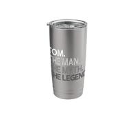 Tom Gift: The Man Myth Legend Stainless Steel Insulated Tumbler