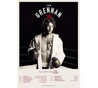 Tom Grennan European Tour 2025 A4 Print Poster Wall Art Home Decor Album Gift Present Photo Living Room Dining Room Bedroom Unframed Concert Tour Gig Live