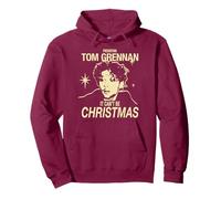 Tom Grennan - It Can't Be Christmas Cranberry Pullover Hoodie