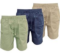 Tom Hagan Mens Big Sized Shorts Cargo Combat Pockets Elasticated Waist