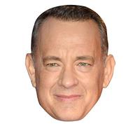 Tom Hanks Celebrity Mask, Flat Card Face, Fancy Dress Mask