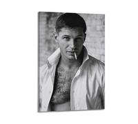 Tom Hardy PosterPoster Wall Art Canvas Aesthetic Music And Movie Decoration Living Room Bedroom 12x18inch(30x45cm) Frame-style