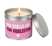 Tom Hiddleston Candle for Film Fans Celebrity Inspired Vanilla