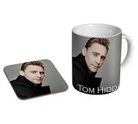 Tom Hiddleston Ceramic Coffee MUG + Coaster Gift Set …