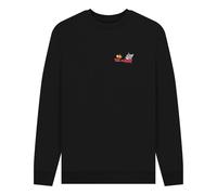 Tom & Jerry Classic Faces Black Sweatshirt | Size: Small Tom & Jerry Black S