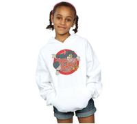 Tom & Jerry Girl's Classic Catch Hoodie in White | Size: 9 Years Tom & Jerry White 9 Years
