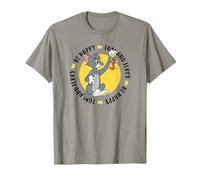 Tom & Jerry Happy Cheese T-Shirt, Men, Slate Grey, X-Large