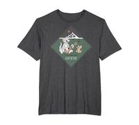 Tom & Jerry It's Time for Adventure T-Shirt, Men's Big and Tall, Dark Heather Grey, 3X Tall